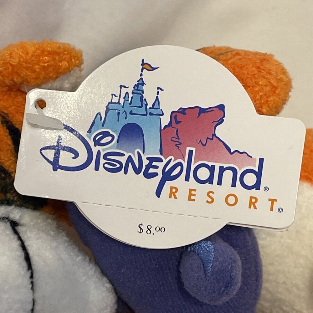 Tigger Bath Buddy Holding Dolphin with Tags Disneyland - Winnie the Pooh WPR 7 - Picture 5 of 12